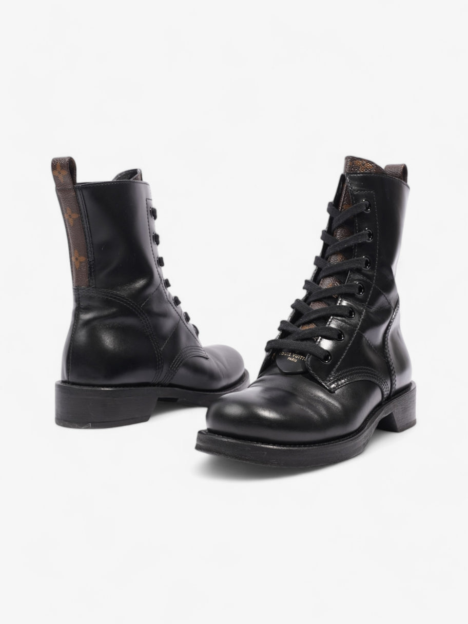 Louis Vuitton Boots Black Leather EU 38 UK 5 Image 9