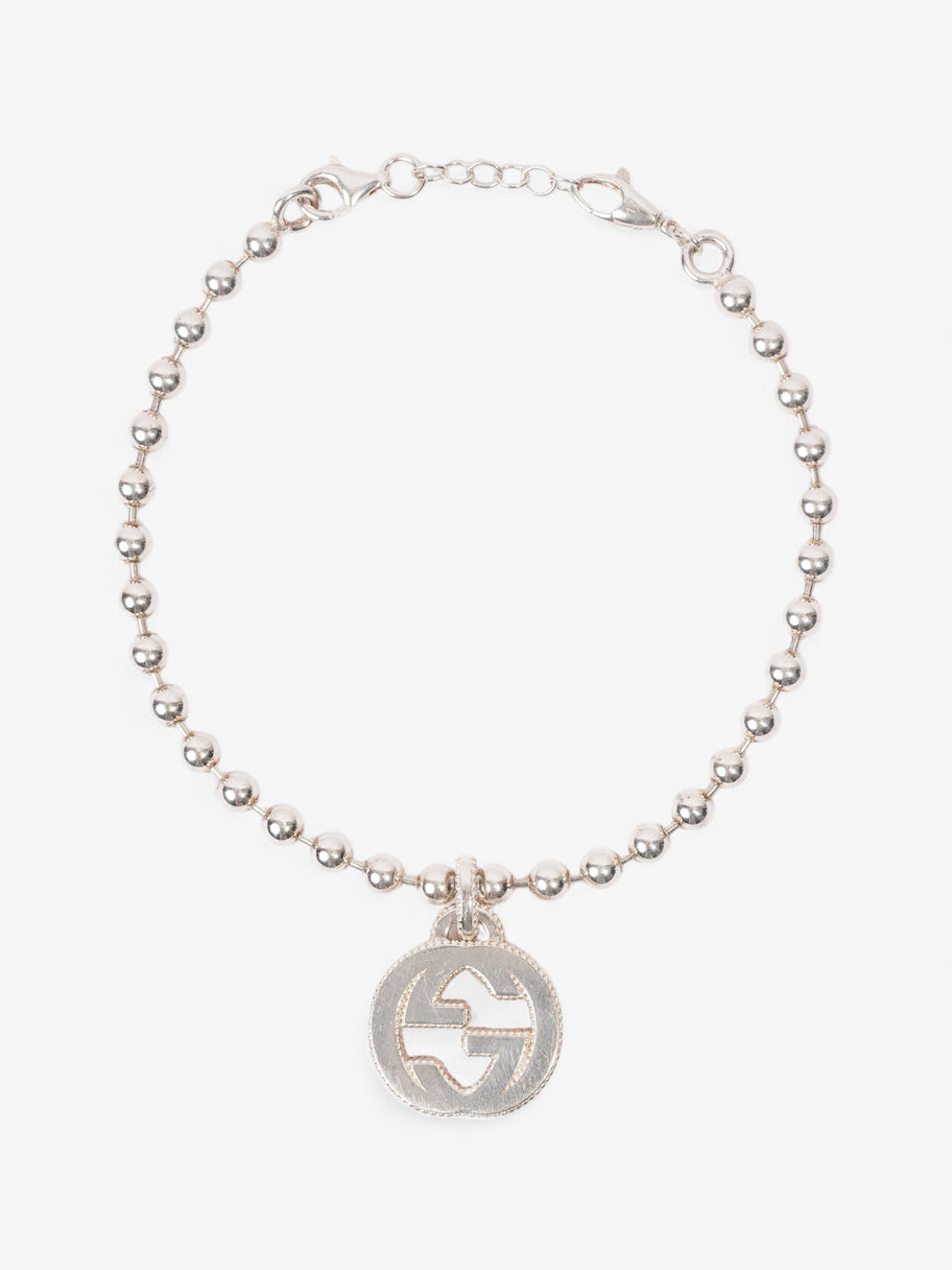 Gucci Interlocking G Bracelet Silver Silver Sterling 17 Image 1