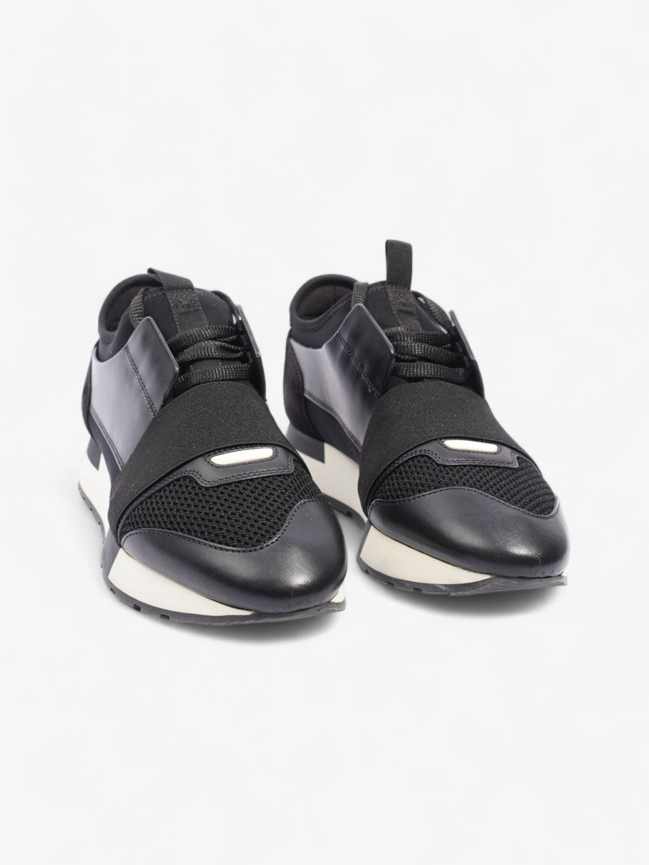 Balenciaga Race Runner Sneakers  Black / White Mesh EU 37 UK 4 Image 2