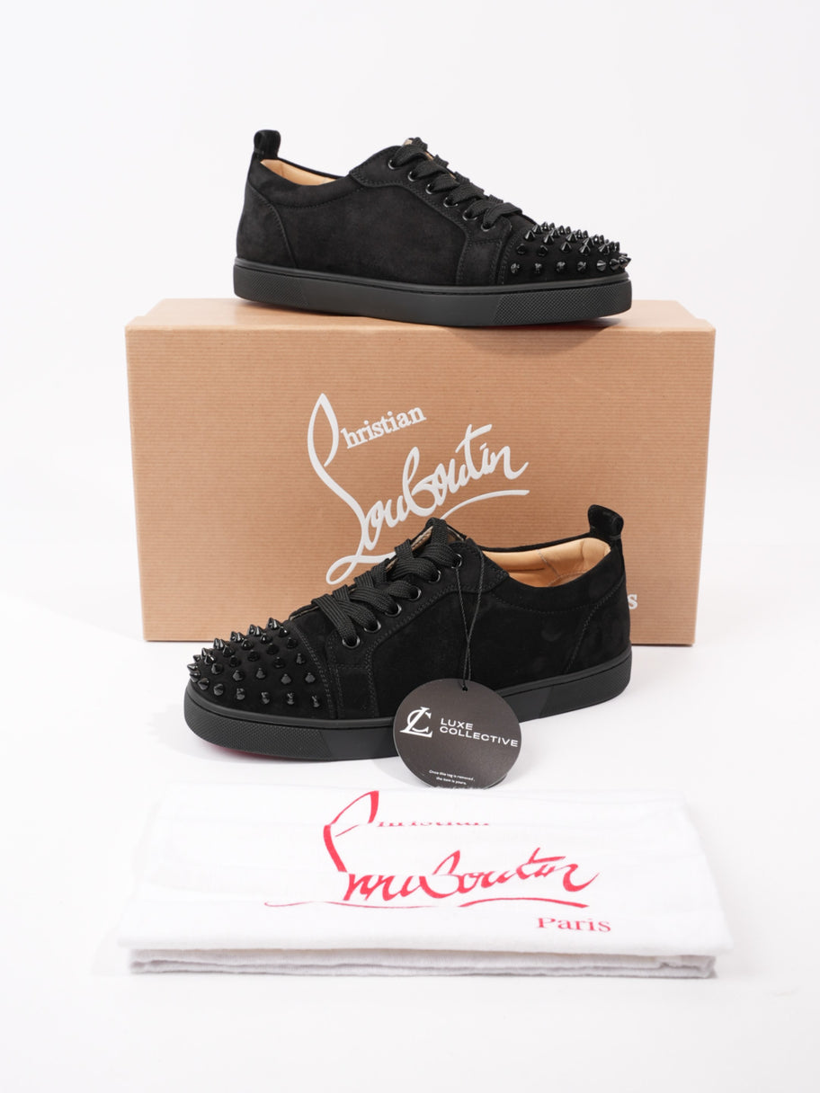 Christian Louboutin Louis Junior Spikes Black Suede EU 36 UK 3 Image 10