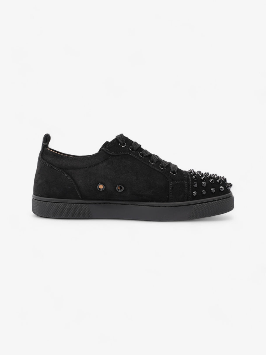 Christian Louboutin Louis Junior Spikes Black Suede EU 36 UK 3 Luxe Collective