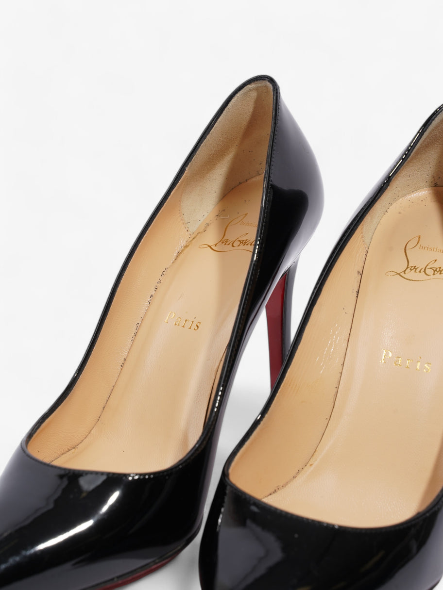 Christian Louboutin So Kate  100 Black Patent Leather EU 39 UK 6 Image 8