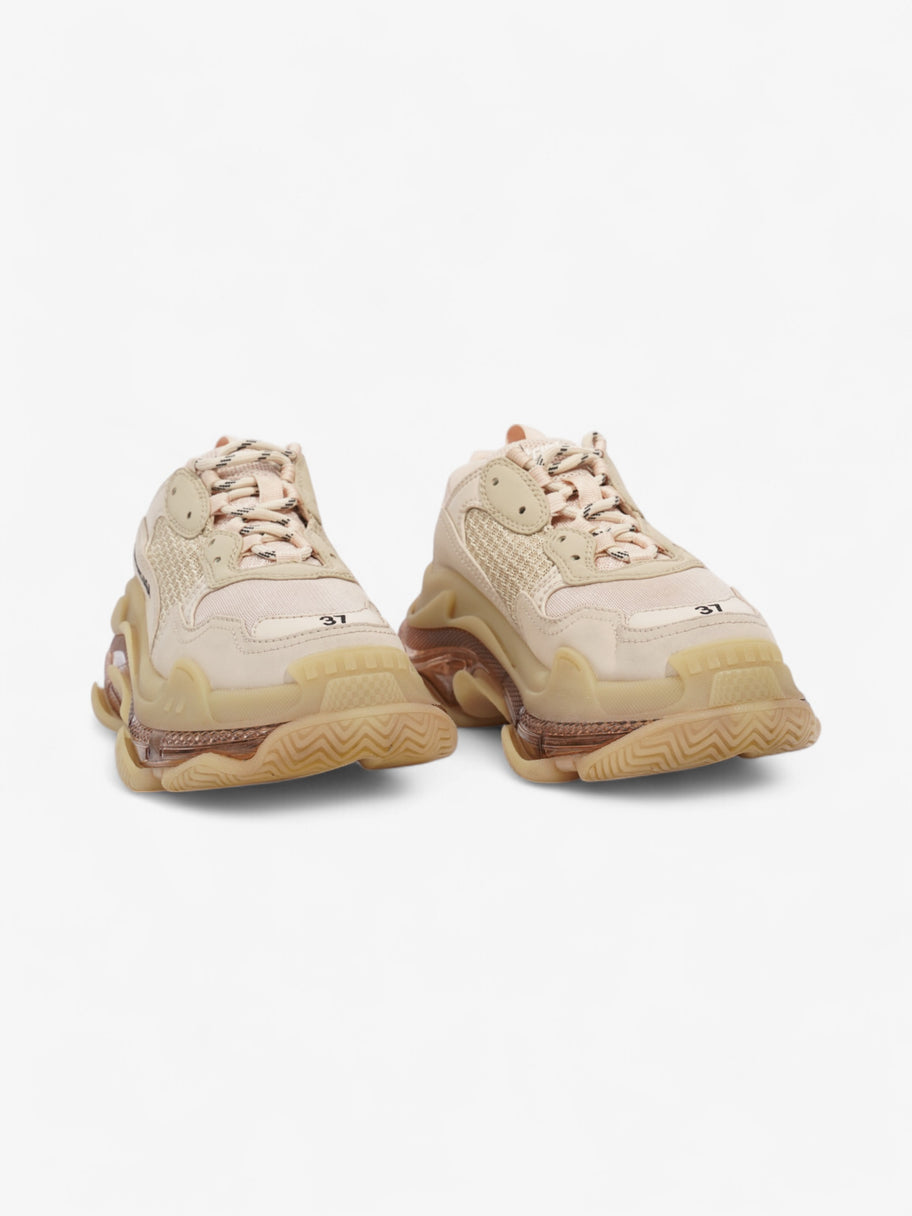 Balenciaga Triple S Clear Sole Beige  Mesh EU 37 UK 4 Image 2