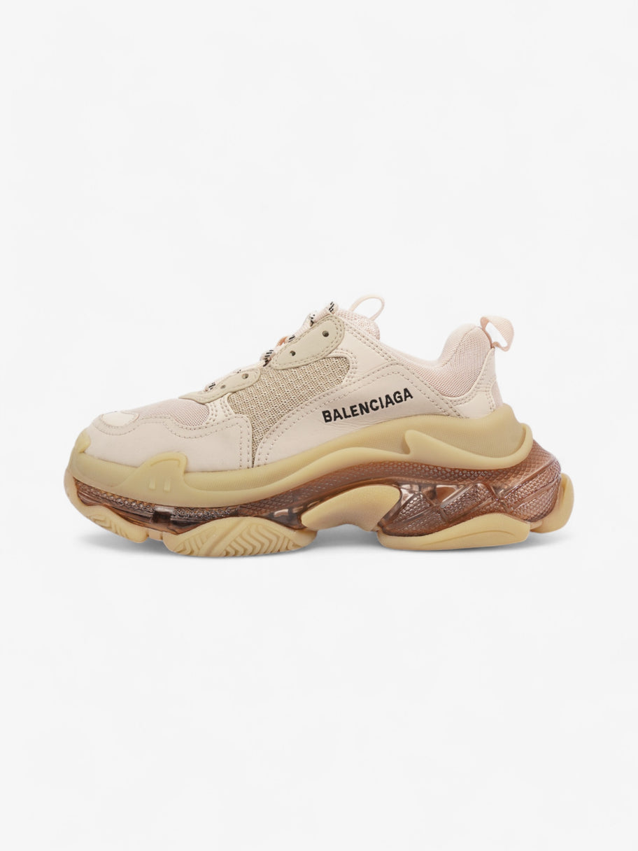 Balenciaga Triple S Clear Sole Beige  Mesh EU 37 UK 4 Image 5