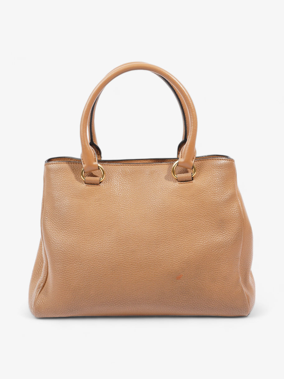 Prada Vitello Phoenix Tote Tan Leather Luxe Collective