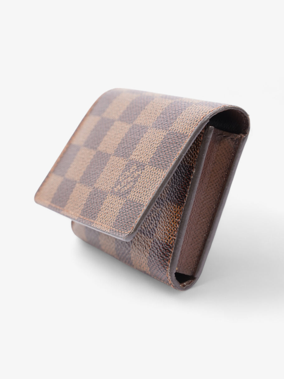 Louis Vuitton Card Case Holder Damier Ebene Coated Canvas Image 4