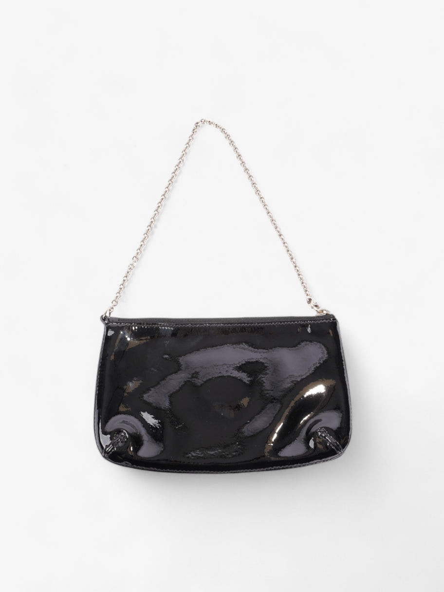 Mulberry Shoulder Bag Black Patent Leather Image 4