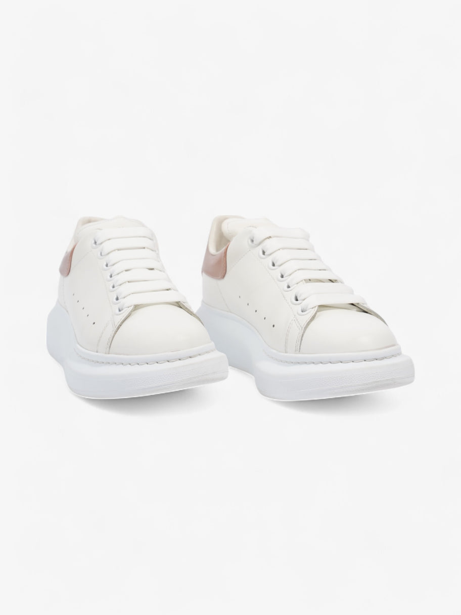 Alexander McQueen Oversized Sneaker White / Pink Tab Leather EU 37.5 UK 4.5 Image 2