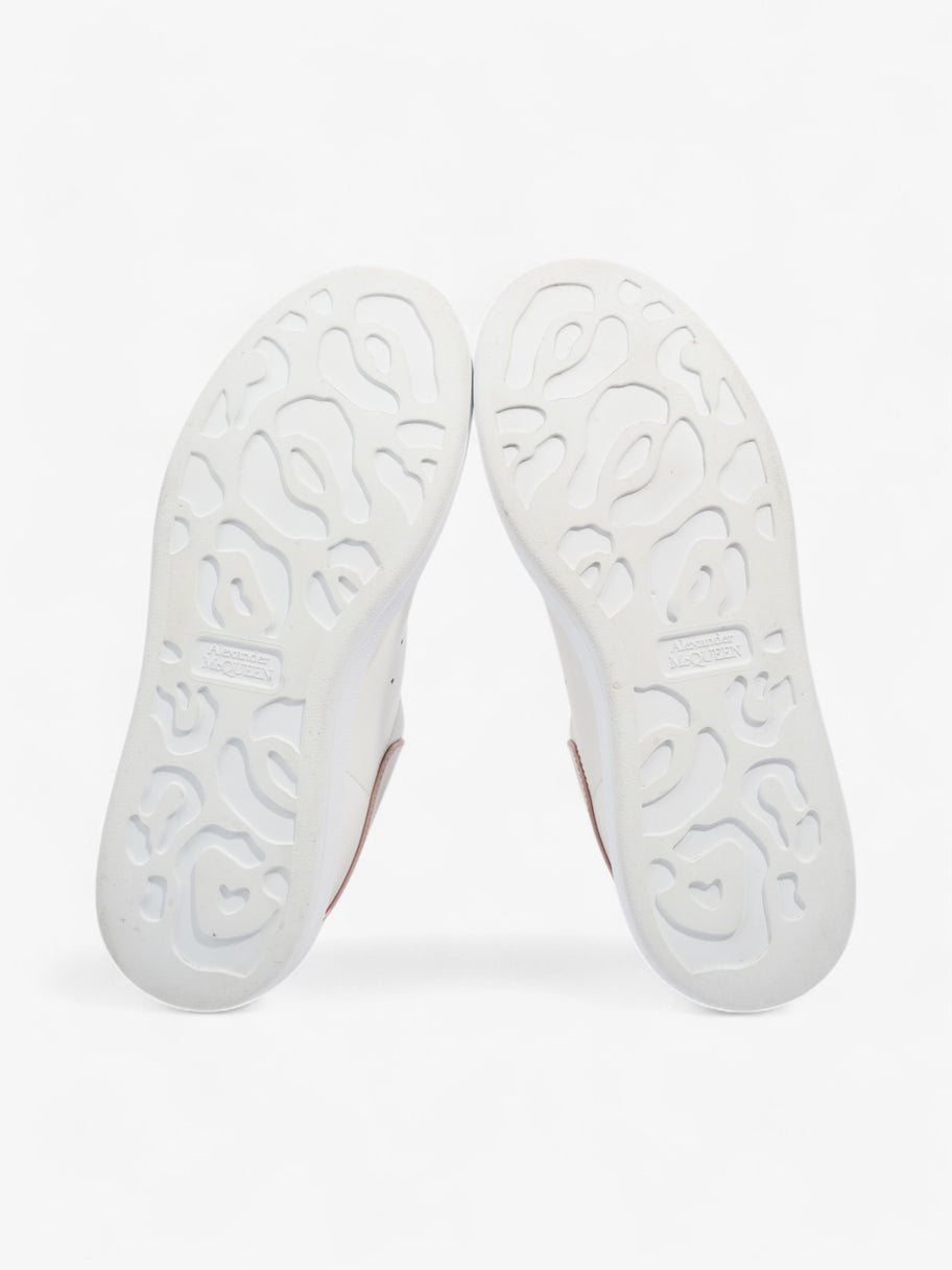 Alexander McQueen Oversized Sneaker White / Pink Tab Leather EU 37.5 UK 4.5 Image 7