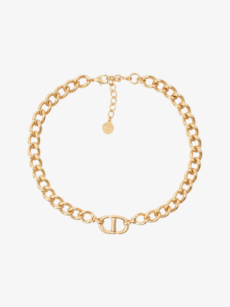  CD Chain Choker Gold Base Metal