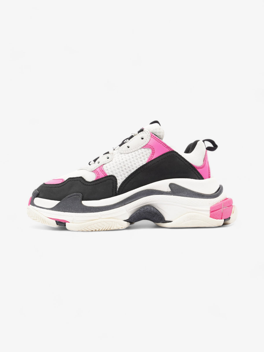 Balenciaga Triple S White / Pink / Black Mesh EU 38 UK 5 Image 3