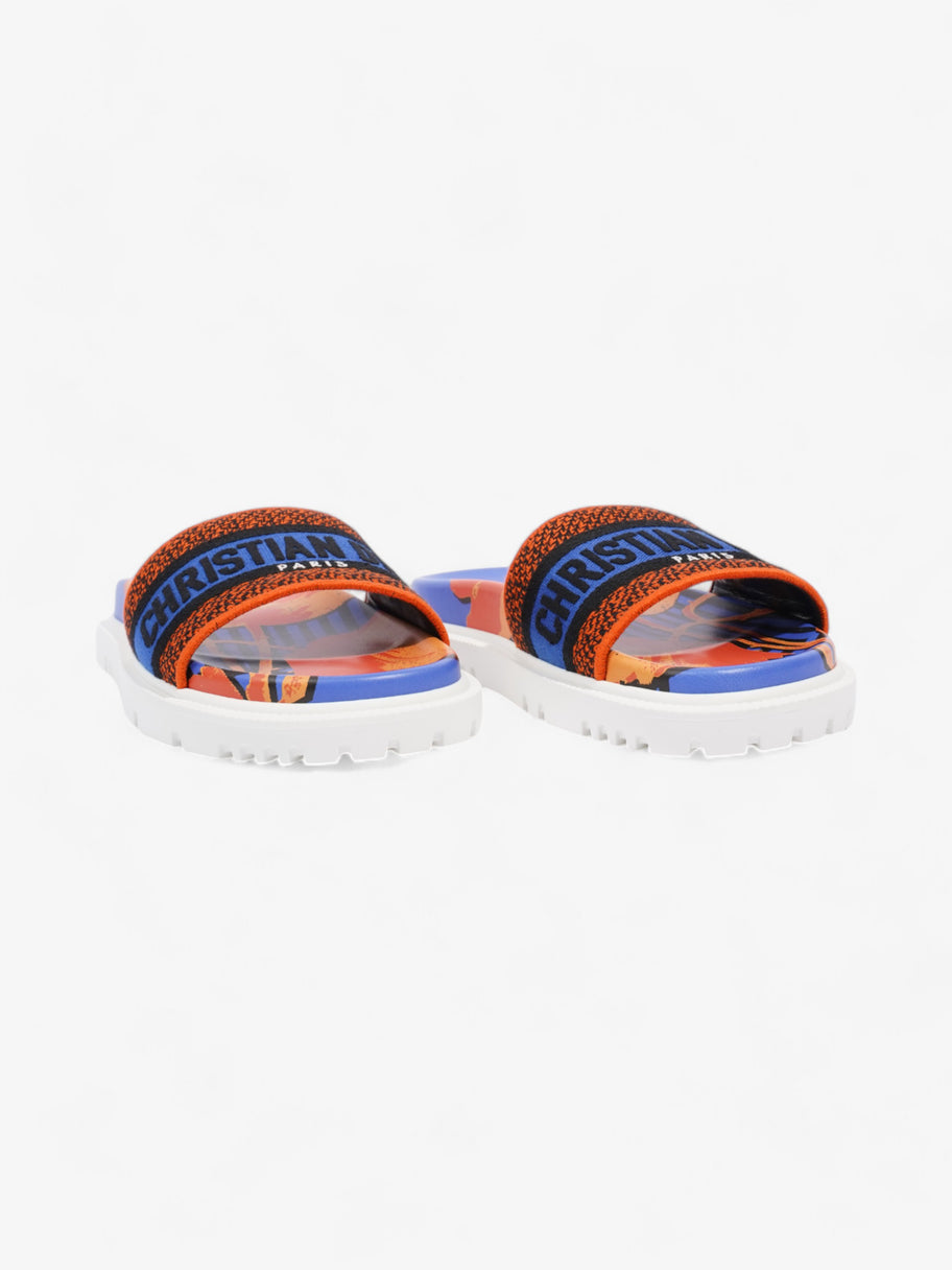 Christian Dior Dway Orange / Blue / Black Cotton EU 37.5 UK 4.5 Image 2