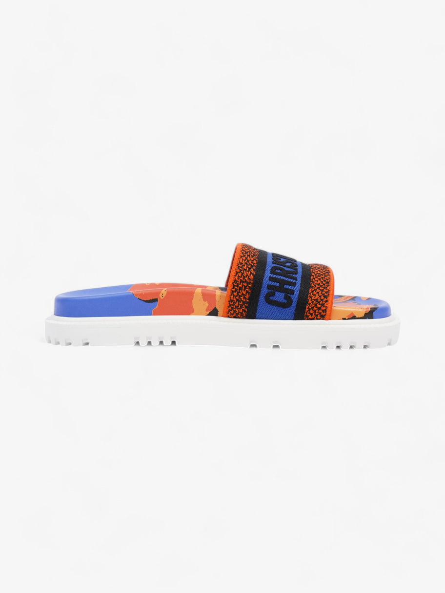 Christian Dior Dway Orange / Blue / Black Cotton EU 37.5 UK 4.5 Image 4