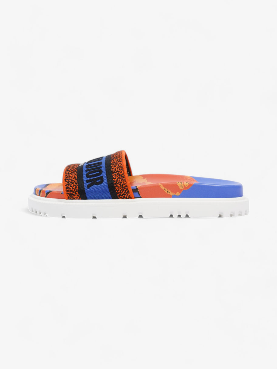 Christian Dior Dway Orange / Blue / Black Cotton EU 37.5 UK 4.5 Image 5