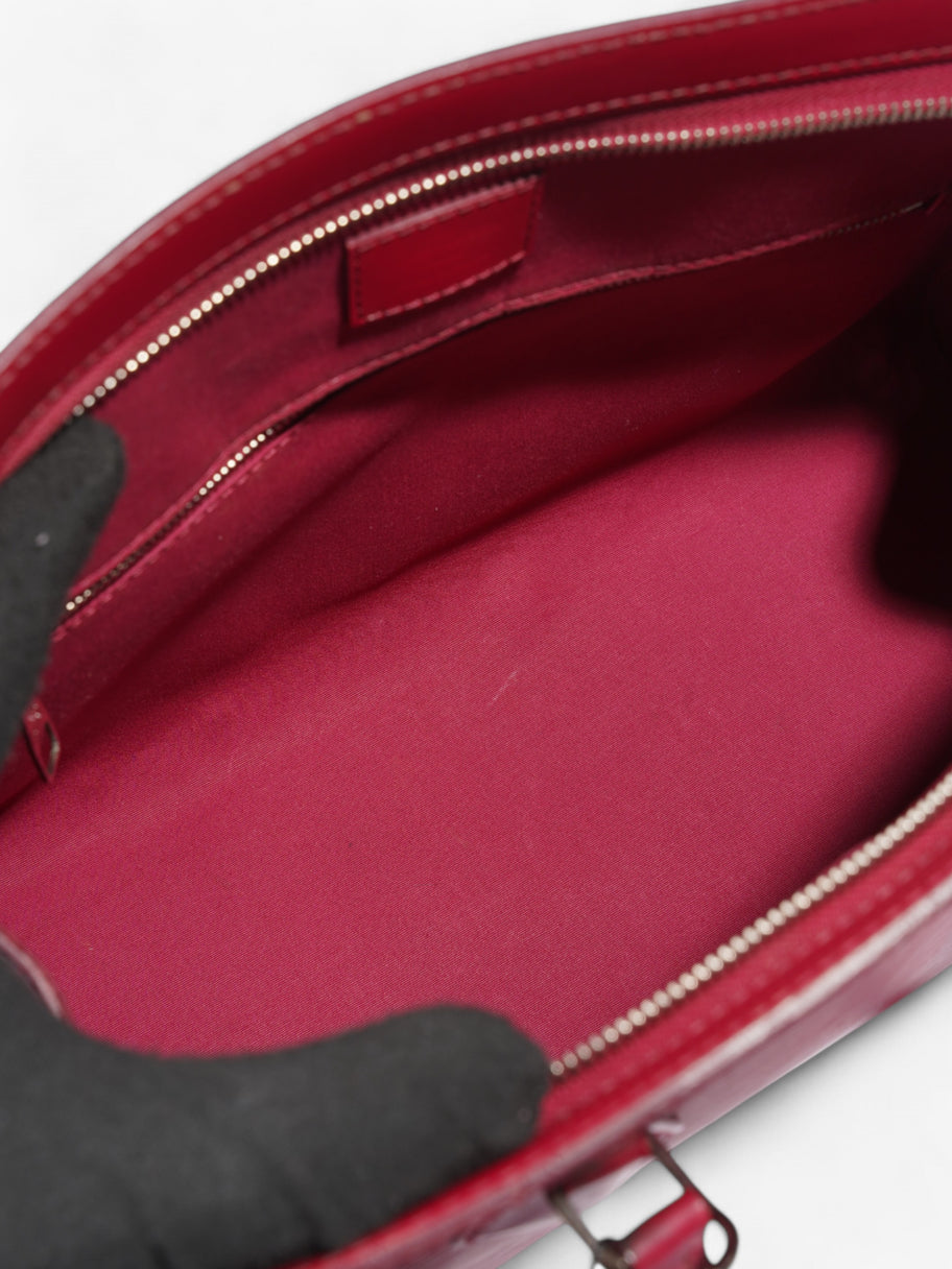 Louis Vuitton Soufflot Fuschia Epi Leather MM Image 12