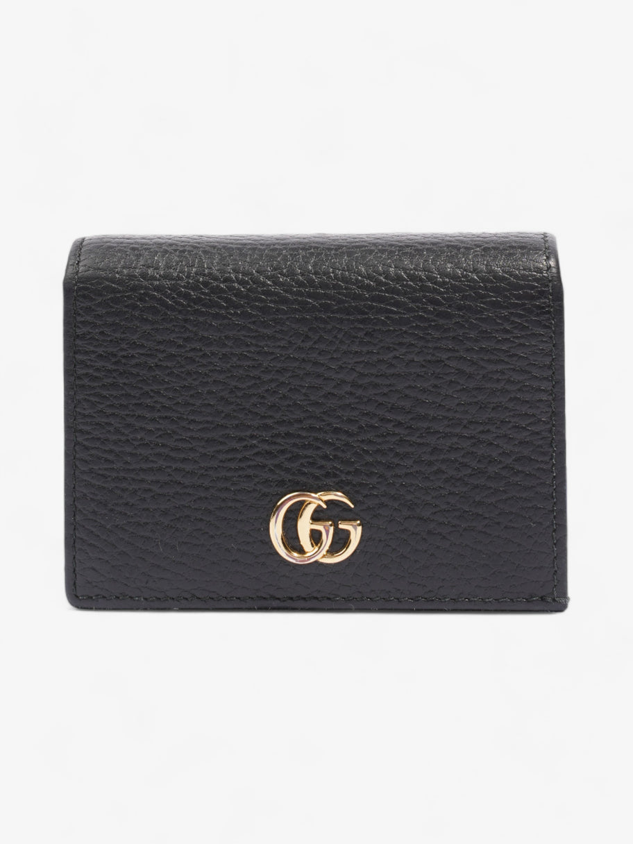 Gucci GG Marmont Card Holder Black Leather Image 1