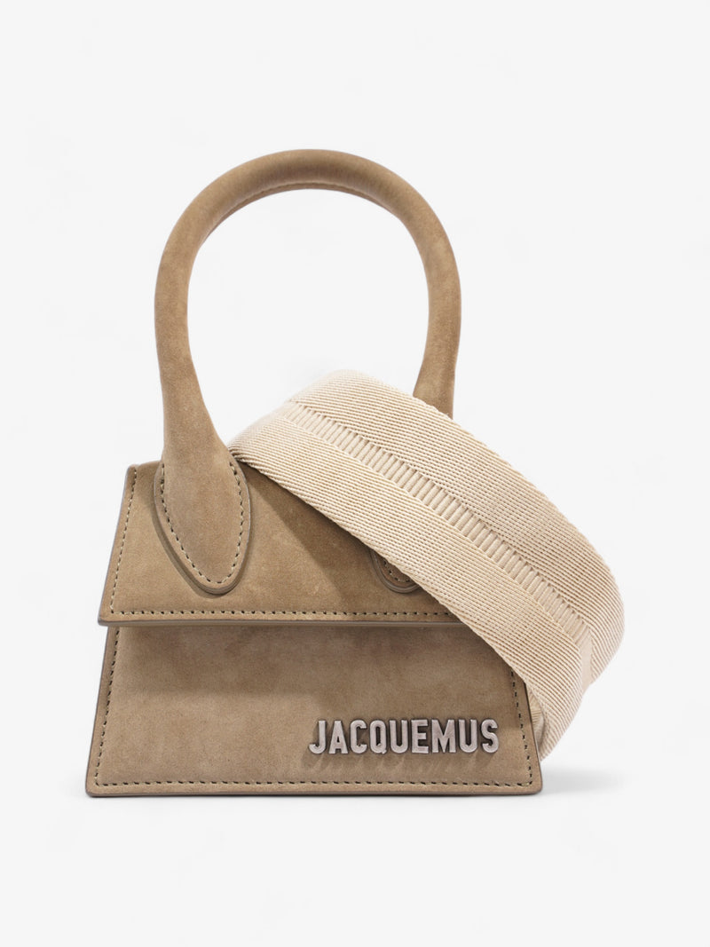  Jacquemus Le Chiquito Homme Khaki Suede