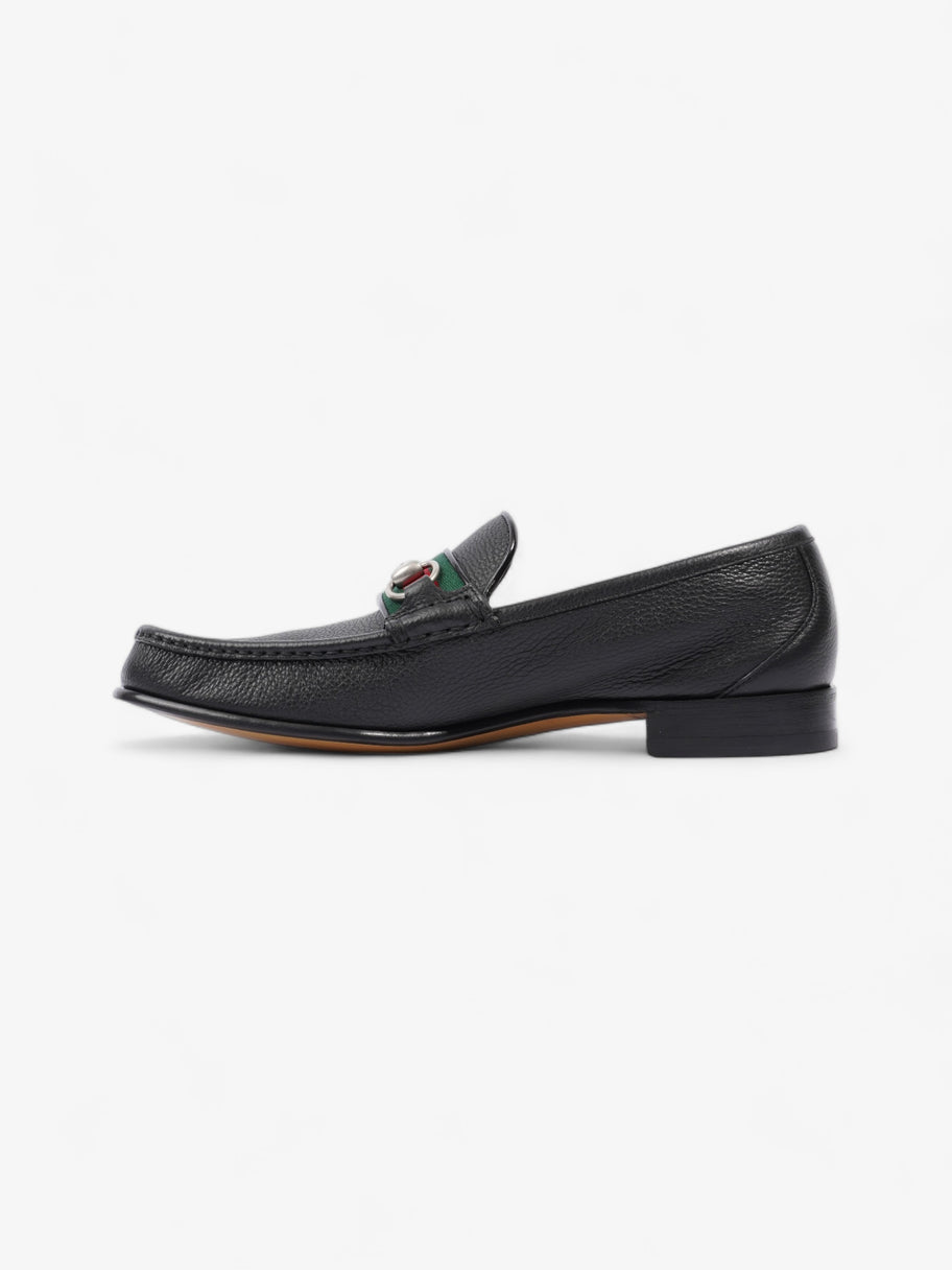 Gucci Horsebit Loafers Black / Green / Red Leather EU 45 UK 11 Image 3