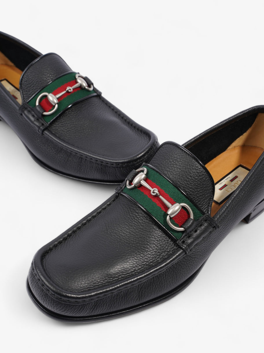 Gucci Horsebit Loafers Black / Green / Red Leather EU 45 UK 11 Image 9