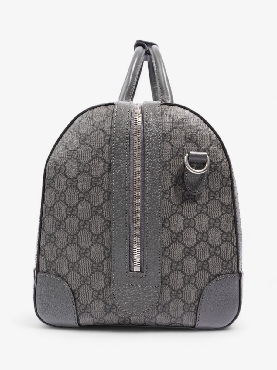 Gucci Ophidia Duffle Bag GG Supreme / Grey Coated Canvas Large Image 6