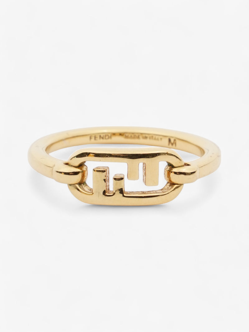  Fendi O'Lock Ring Gold Base Metal Medium (54mm)