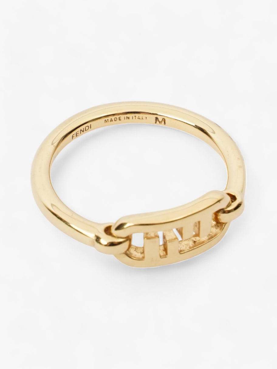 Fendi O'Lock Ring Gold Base Metal Medium (54mm) Image 3