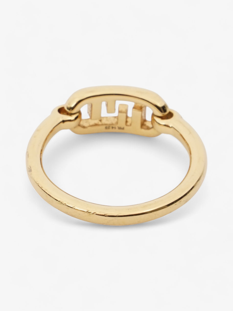 Fendi O'Lock Ring Gold Base Metal Medium (54mm) Image 4