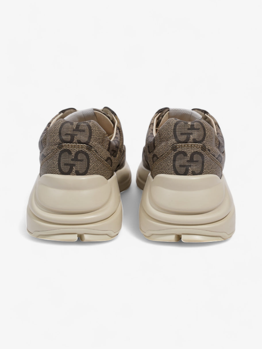 Gucci Rhyton Sneakers Beige  / Brown Canvas EU 37.5 UK 4.5 Image 6