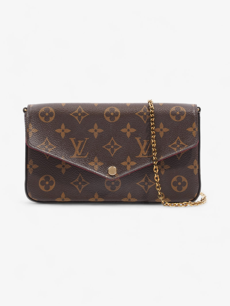  Louis Vuitton Pochette Felice Monogram Coated Canvas