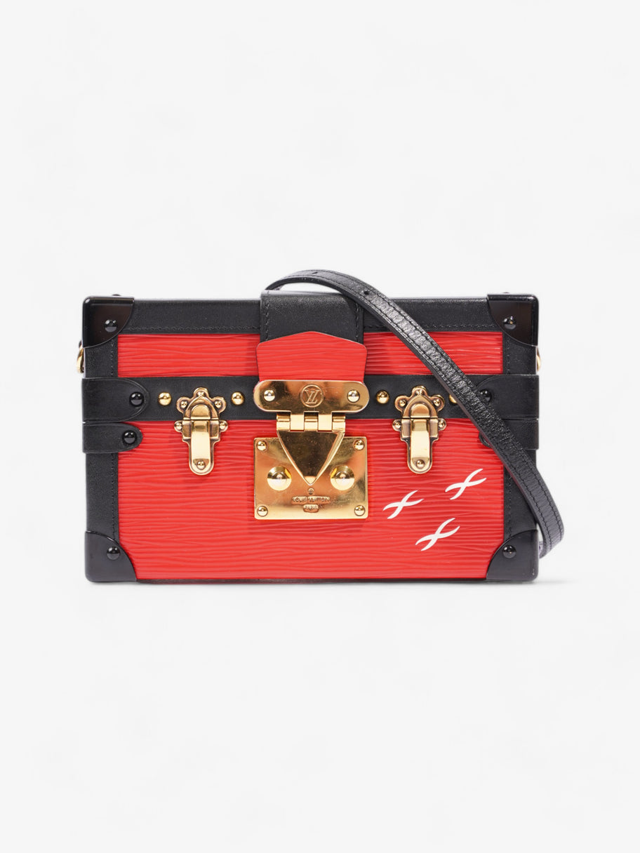 Louis Vuitton Petite Malle Black / Red Epi Leather Image 1