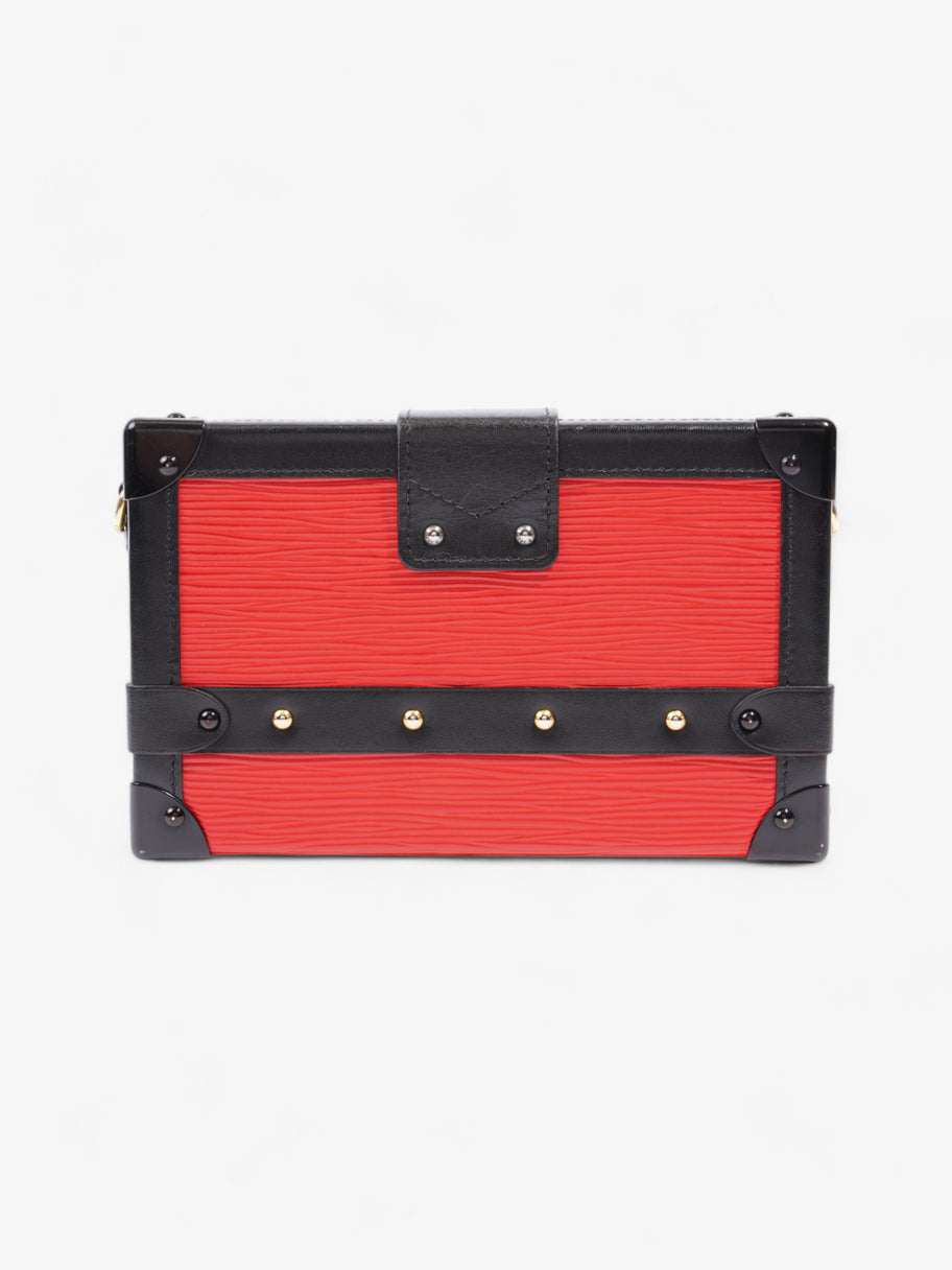 Louis Vuitton Petite Malle Black / Red Epi Leather Image 4