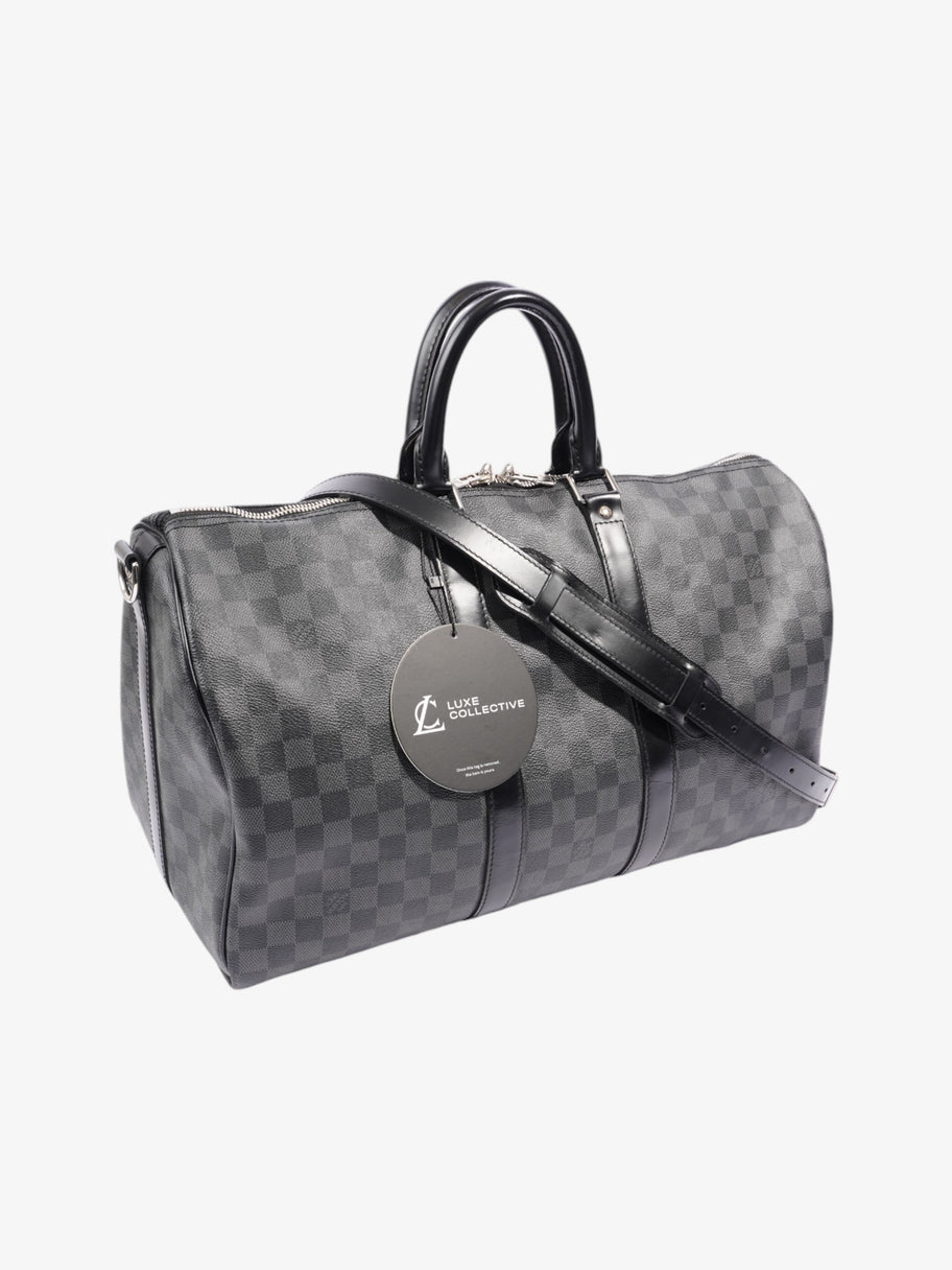 Louis Vuitton Keepall Bandouliere Damier Graphite Coated Canvas 45 Image 9