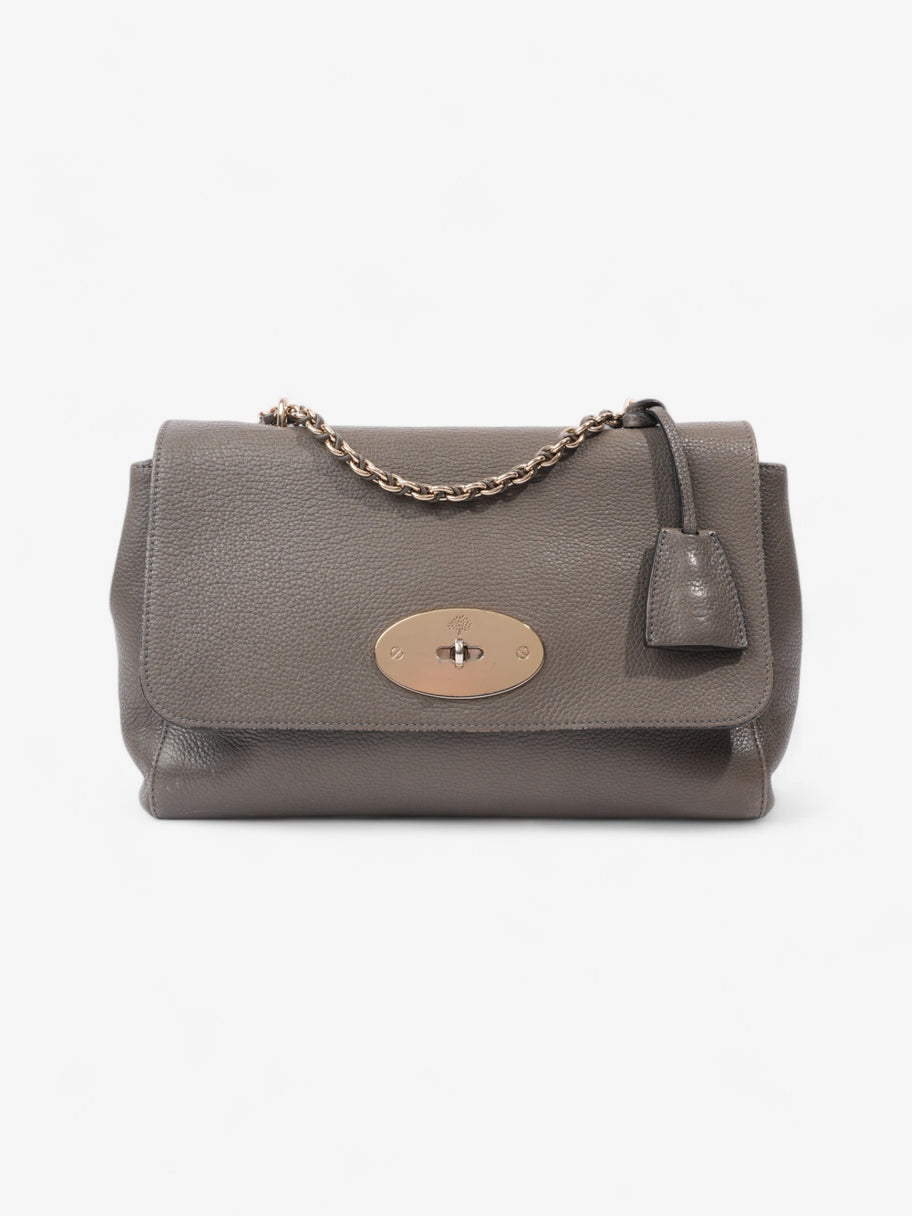 Mulberry Lily Grey Grained Leather Medium Image 1