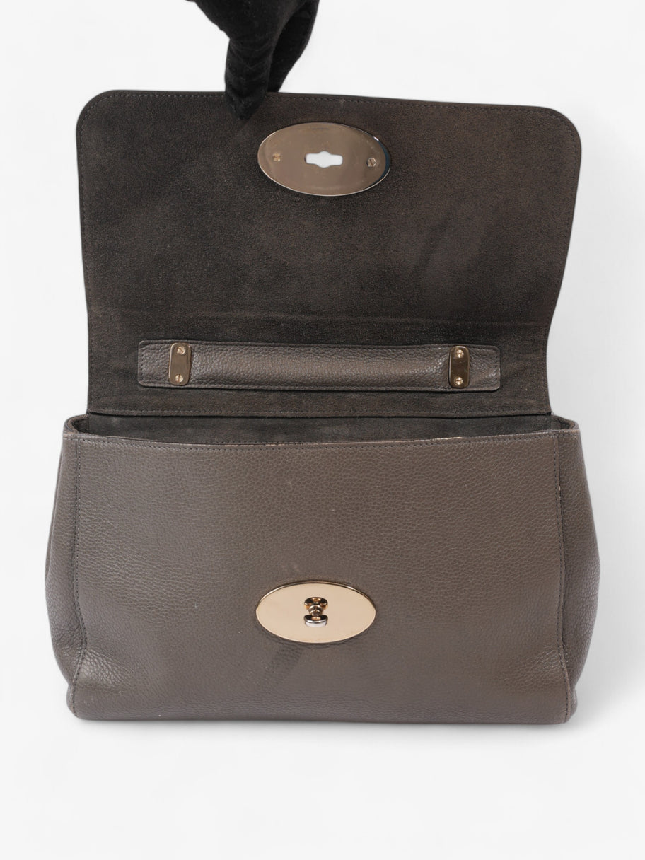 Mulberry Lily Grey Grained Leather Medium Image 8