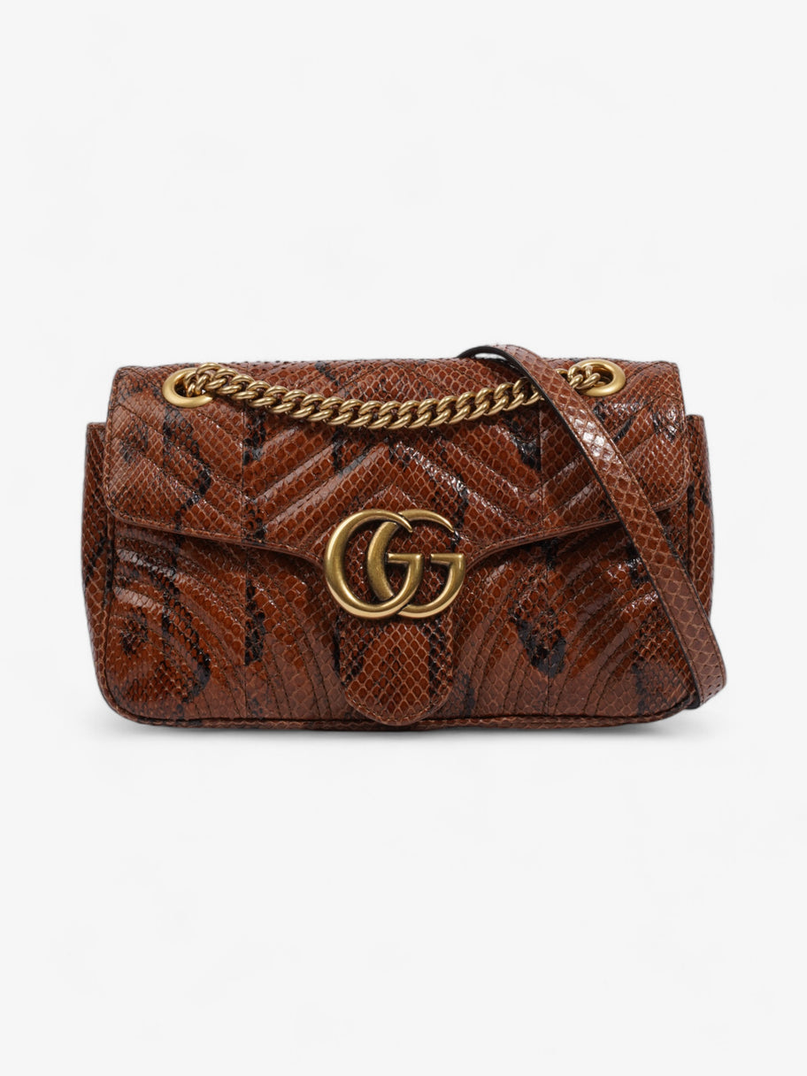 Gucci GG Marmont Python Python Small Image 1