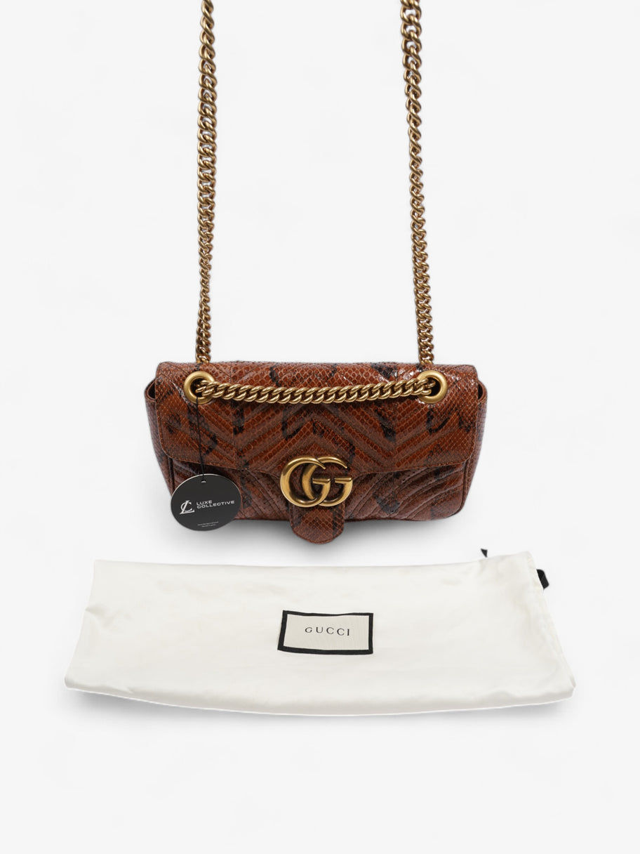 Gucci GG Marmont Python Python Small Image 10