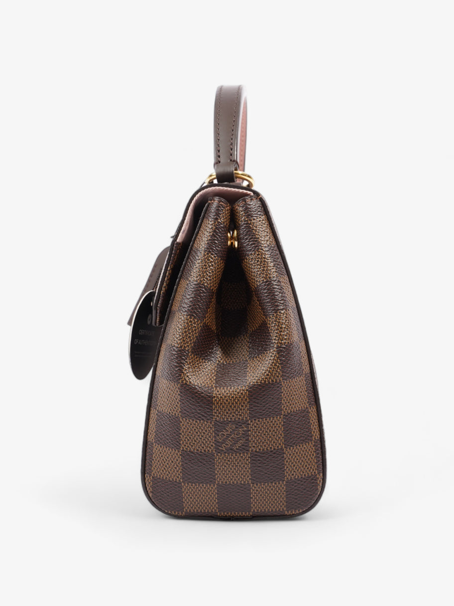 Louis Vuitton Bond Street Handbag Damier Ebene / Rose Ballerine Coated Canvas BB Image 3