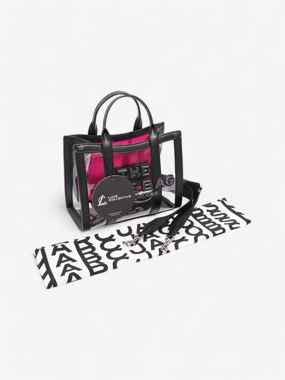 Marc Jacobs The Tote Bag Black / Clear PVC Small Image 10