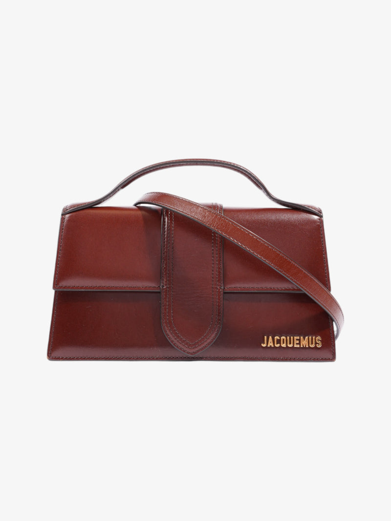  Jacquemus Le Grand Bambino Brown Leather