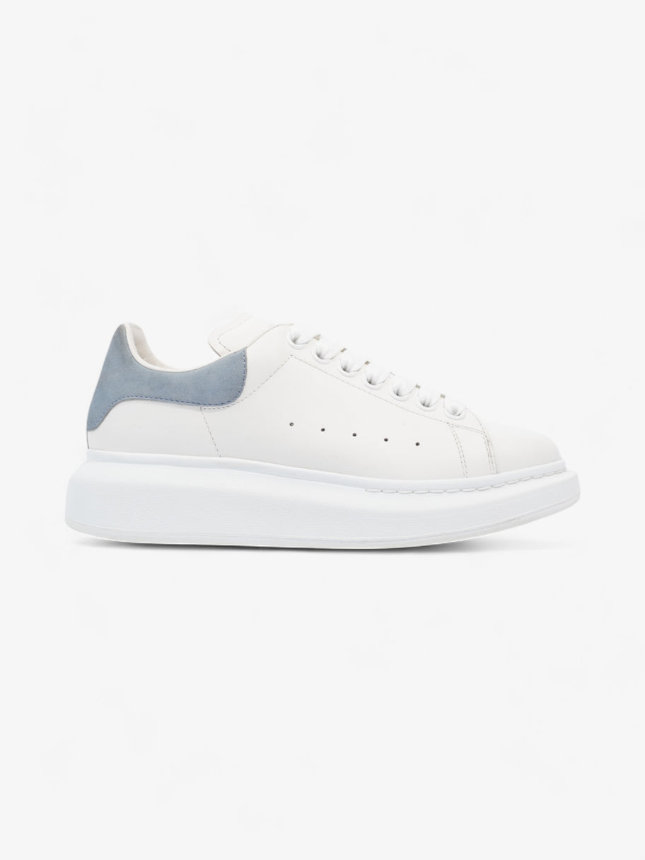 Alexander McQueen Oversized Sneakers White / Baby Blue Leather EU 37.5 UK 4.5 Image 1