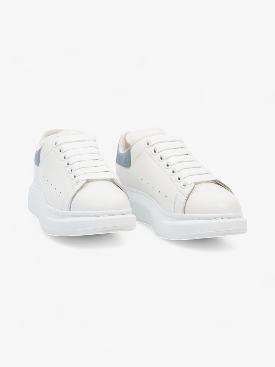 Alexander McQueen Oversized Sneakers White / Baby Blue Leather EU 37.5 UK 4.5 Image 2