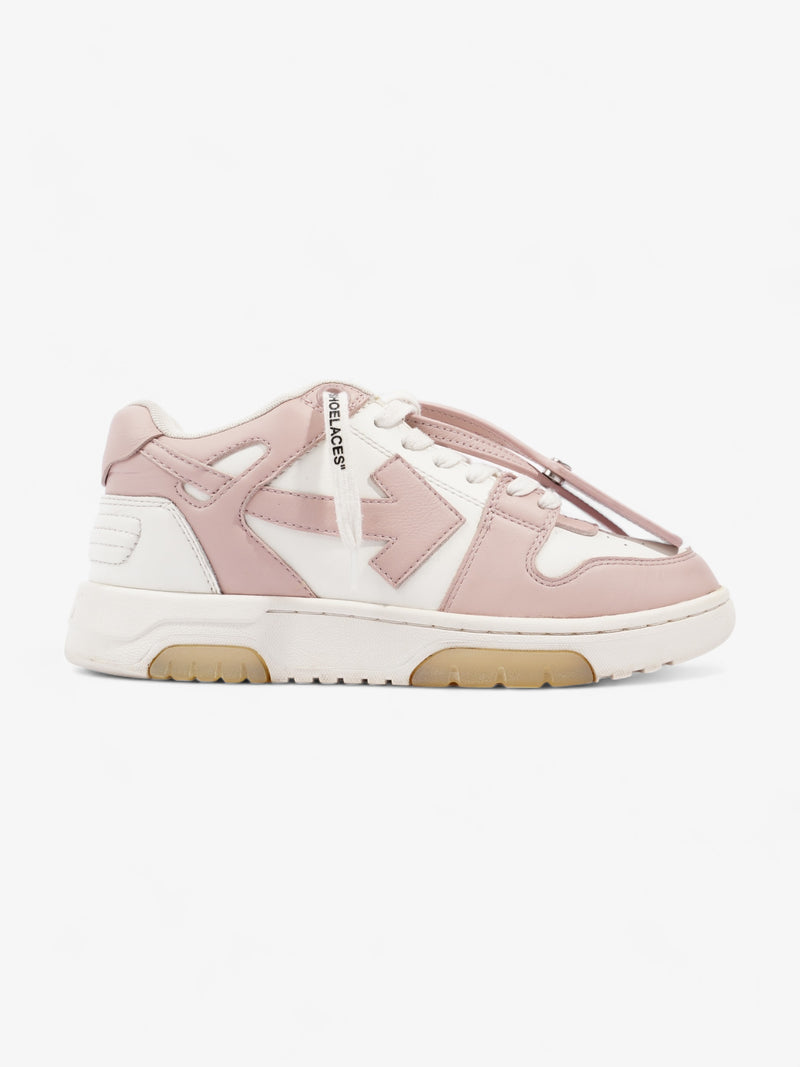  Off White Out Of Office Sneakers Pink / White Leather EU 37 UK 4