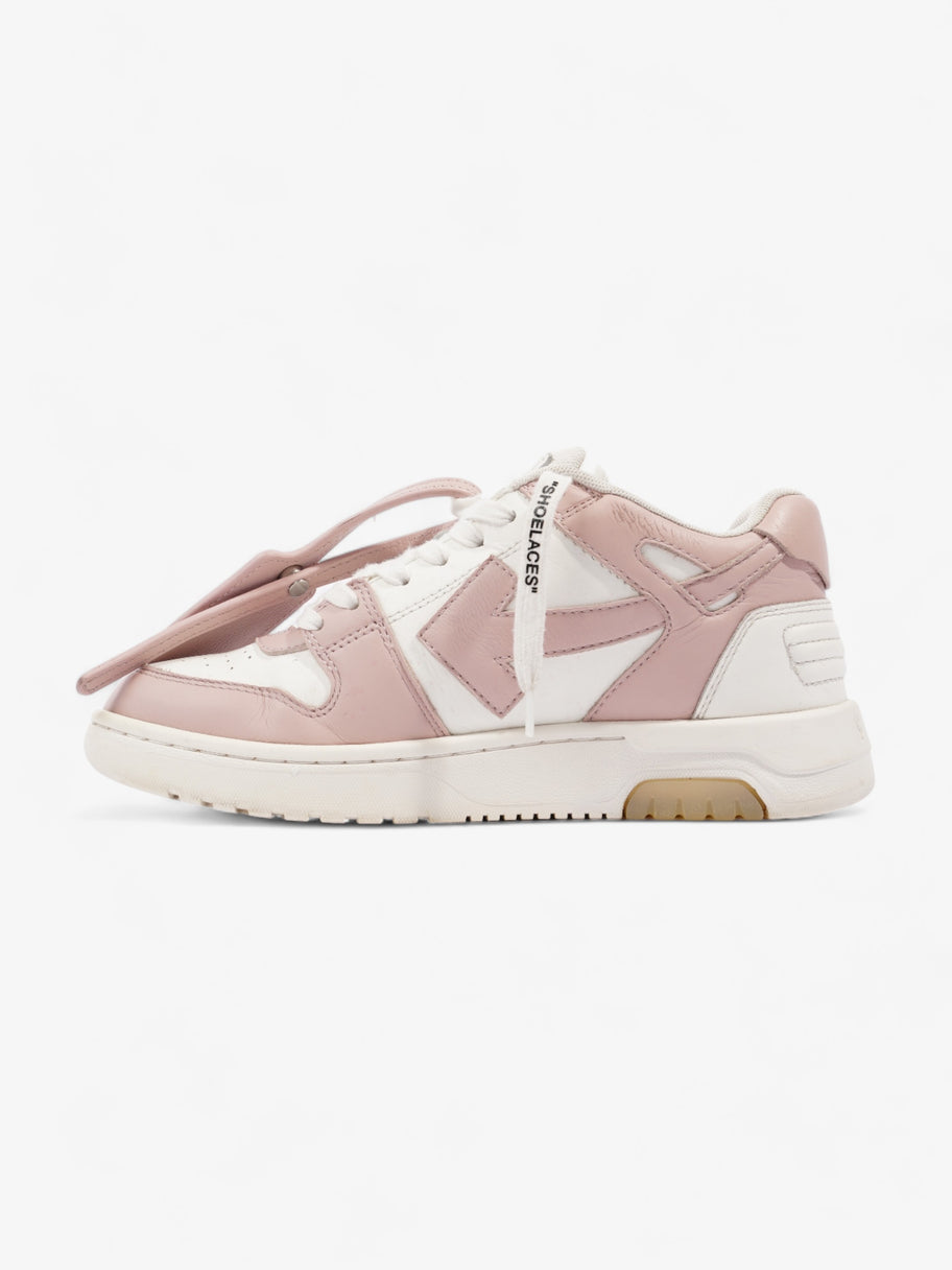 Off White Out Of Office Sneakers Pink / White Leather EU 37 UK 4 Image 3