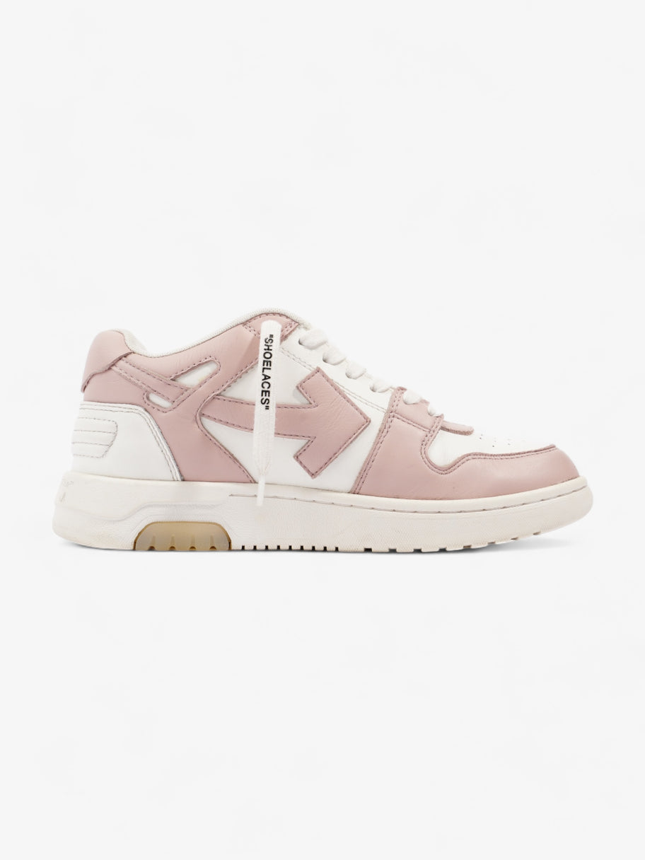 Off White Out Of Office Sneakers Pink / White Leather EU 37 UK 4 Image 4