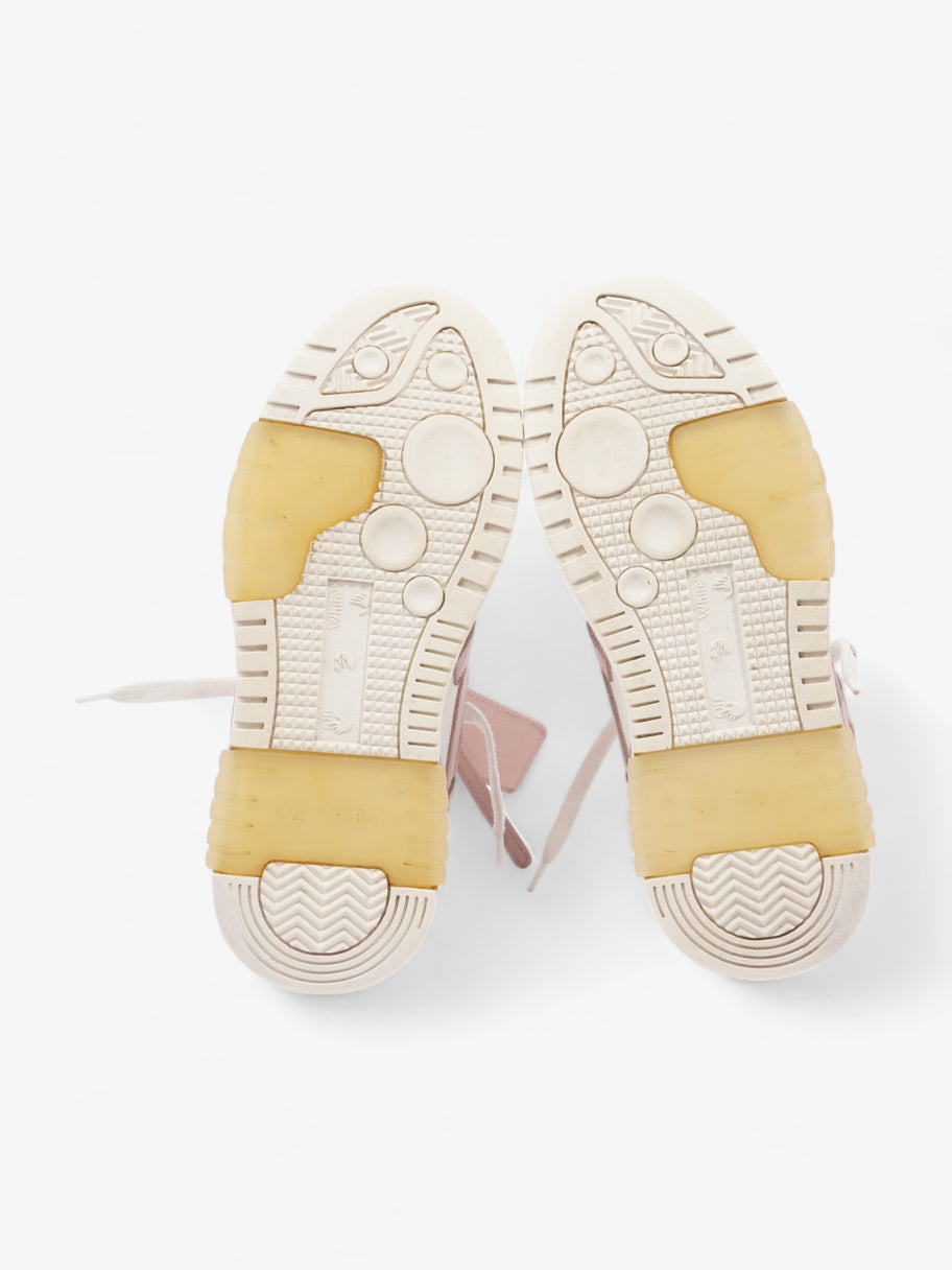 Off White Out Of Office Sneakers Pink / White Leather EU 37 UK 4 Image 7