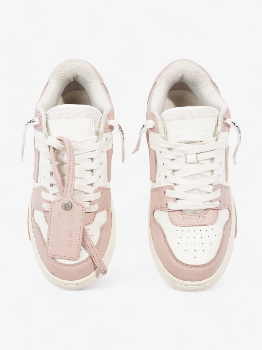 Off White Out Of Office Sneakers Pink / White Leather EU 37 UK 4 Image 8