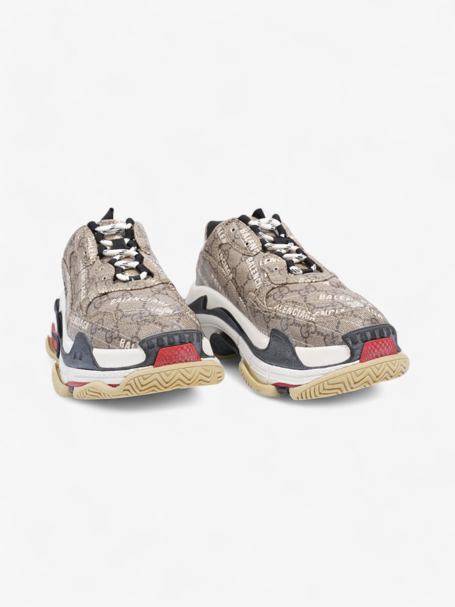 Balenciaga Gucci x Balenciaga Triple s Beige  / White / Black Canvas EU 38 UK 5 Image 2