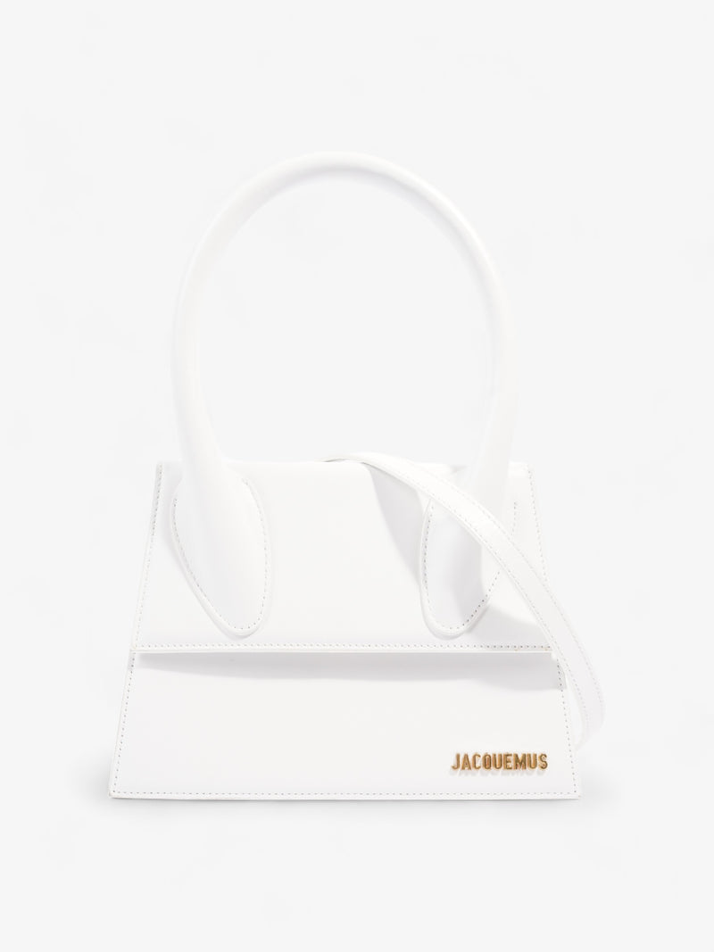  Jacquemus Le Grand Chiquito White Leather