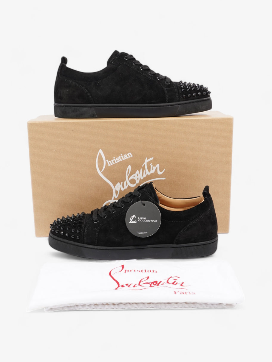 Christian Louboutin Louis Junior Spikes Black Suede EU 43 UK 9 Image 10