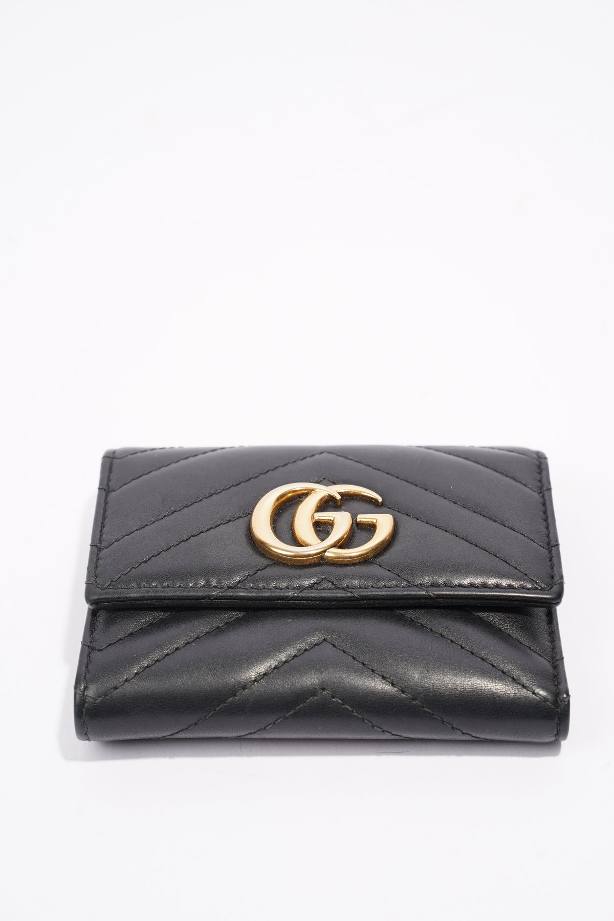 Gg marmont leather sales wallet price